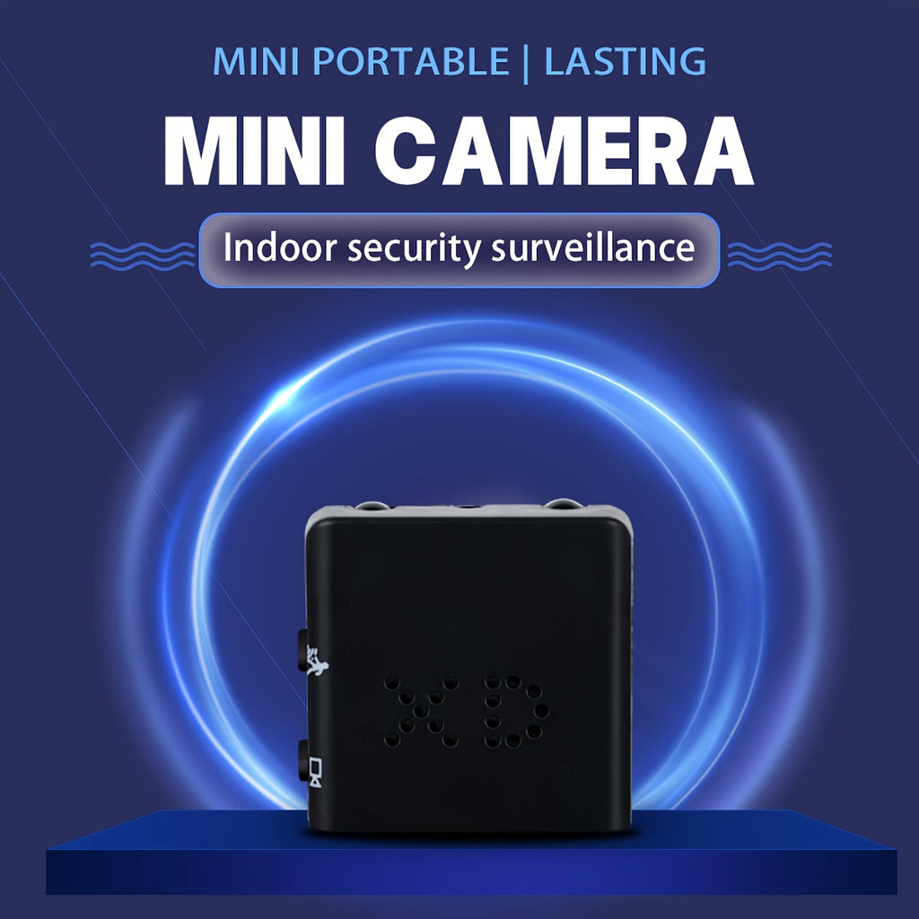 SafeSightRSA Mini HD Security Camera – Portable Battery-Powered Motion Detection Camera with Night Vision